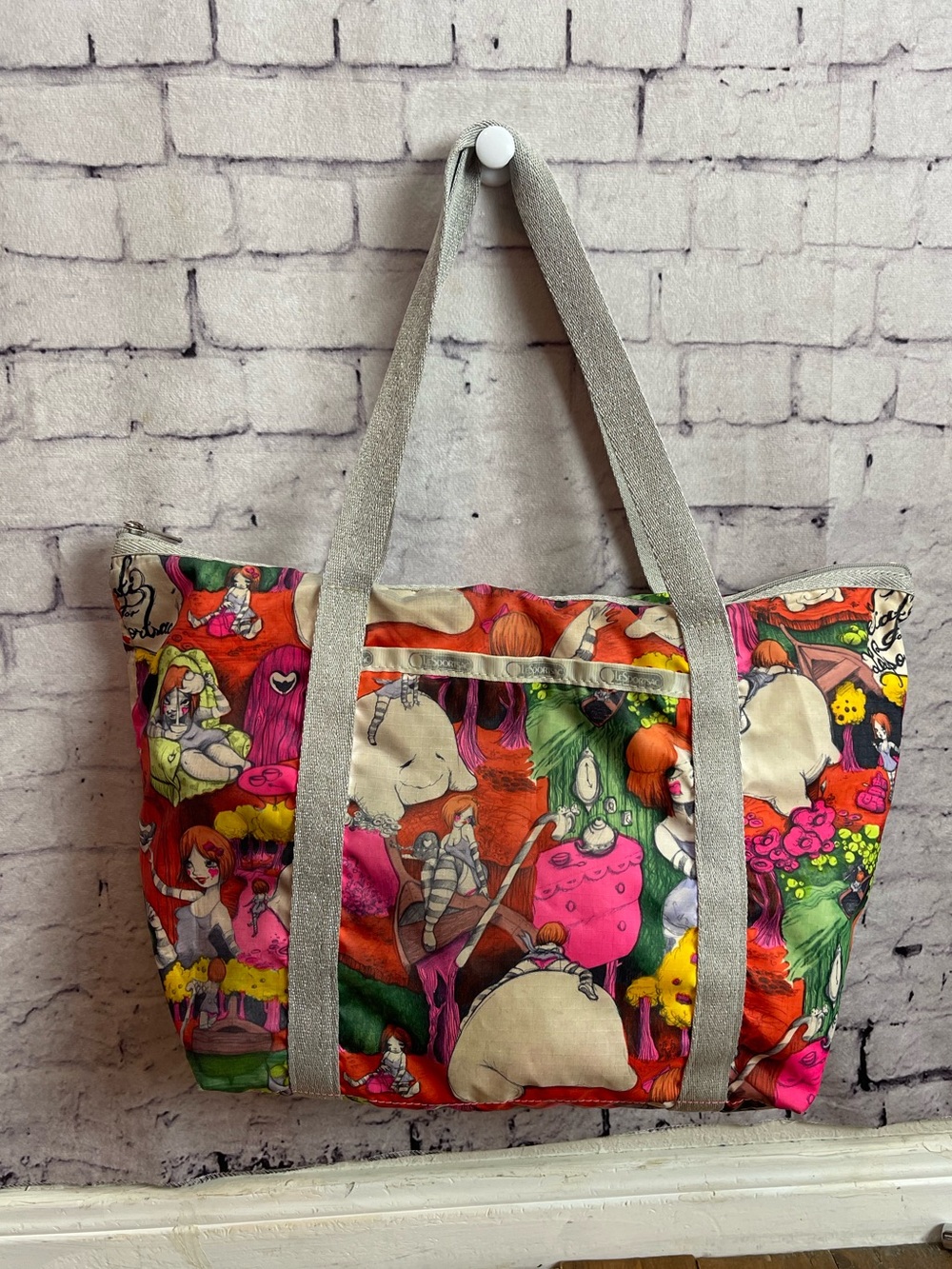LeSportSac Fafi collab small zippered tote